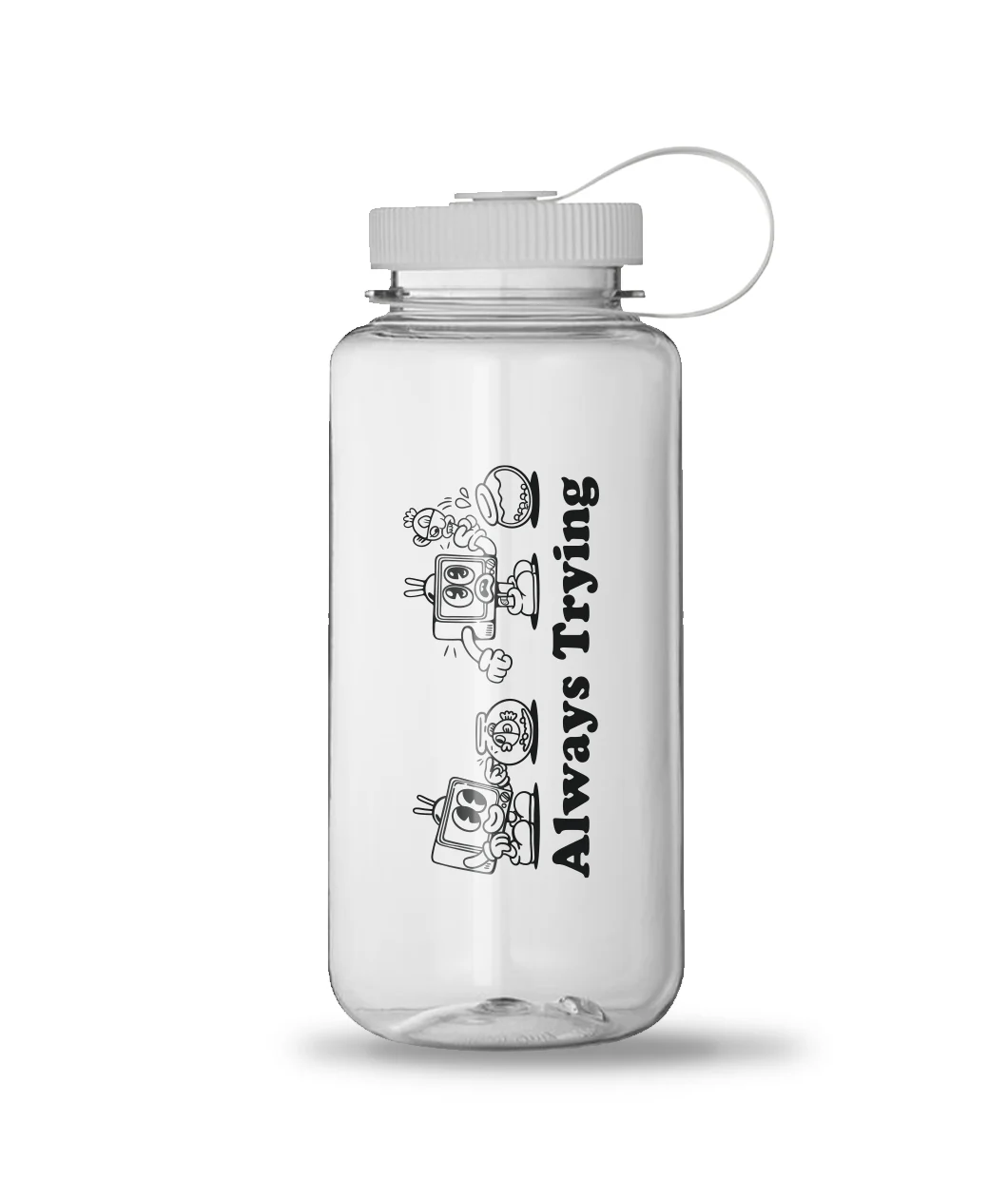 Always Trying Water Bottle